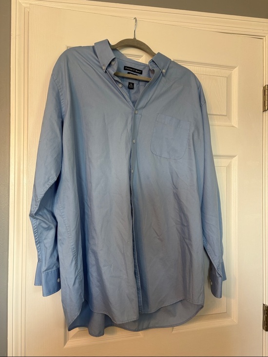 Preswick & Moore Other - Preswick & Moore Light Blue Button-Down Casual Shirt - 2X